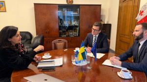 Іванна Климпуш-Цинцадзе обговорила з Послом Німеччини Гайко Томсом підтримку України та євроінтеграцію