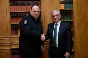 Голова Верховної Ради України провів низку важливих зустрічей