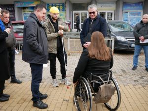 На Вінниччині триває реалізація проєкту «Рух без бар’єрів»: протестували пілотний інклюзивний маршрут