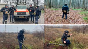 #СТОПМІНИ: Сапери ДСНС з Житомирщини розміновують деокуповані території Харківщини