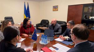 Голова Комітету з питань інтеграції України до ЄС Іванна Климпуш-Цинцадзе зустрілася з директором БЕБ Олександром Цивінським