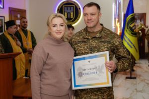 Голова Івано-Франківської ОВА привітала військовослужбовців 50-го полку НГУ з 34-ю річницею створення