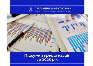 Планові надходження від приватизації перевиконані: у Комітеті з питань економічного розвитку констатують ефективність законодавчих змін