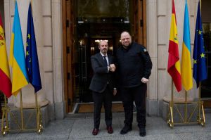 Руслан Стефанчук під час робочого візиту до Іспанії: «Тиск на економіку агресора має бути посиленим і послідовним»