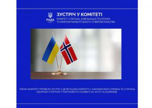 Безпекові гарантії, ППО та санкції: у Комітеті зовнішньої політики та міжпарламентського співробітництва відбулася зустріч з делегацією Стортингу Норвегії