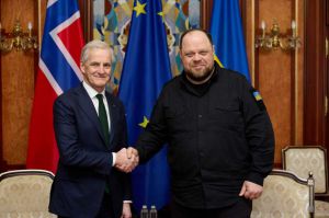 Голова Верховної Ради України обговорив із Прем’єр-міністром Норвегії посилення протиповітряної оборони та захист українського неба