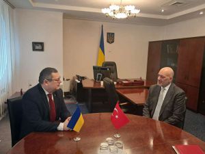 Олександр Мережко обговорив з Надзвичайним і Повноважним Послом Турецької Республіки питання безпеки, справедливого миру та євроінтеграції України