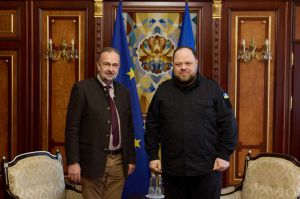Руслан Стефанчук обговорив з делегацією Пан’європейського Союзу євроінтеграцію та безпеку