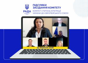 Комітет з питань інтеграції України до ЄС розглянув законопроєкт щодо розмежування та розподілу повноважень між рівнями публічного врядування