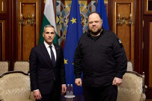 Руслан Стефанчук обговорив із Прем’єр-міністром Болгарії підтримку України та відбудову