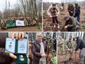 У Чернівецькій області висадили «Ліс пам’яті» на честь загиблого воїна-лісівника
