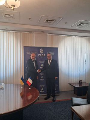 Україна та Франція розвивають міжпарламентський діалог: Олександр Мережко провів робочу зустріч з Фредеріком Петі