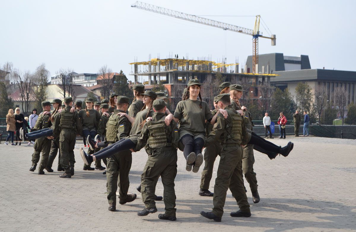 Гвардійці влаштували флешмоб