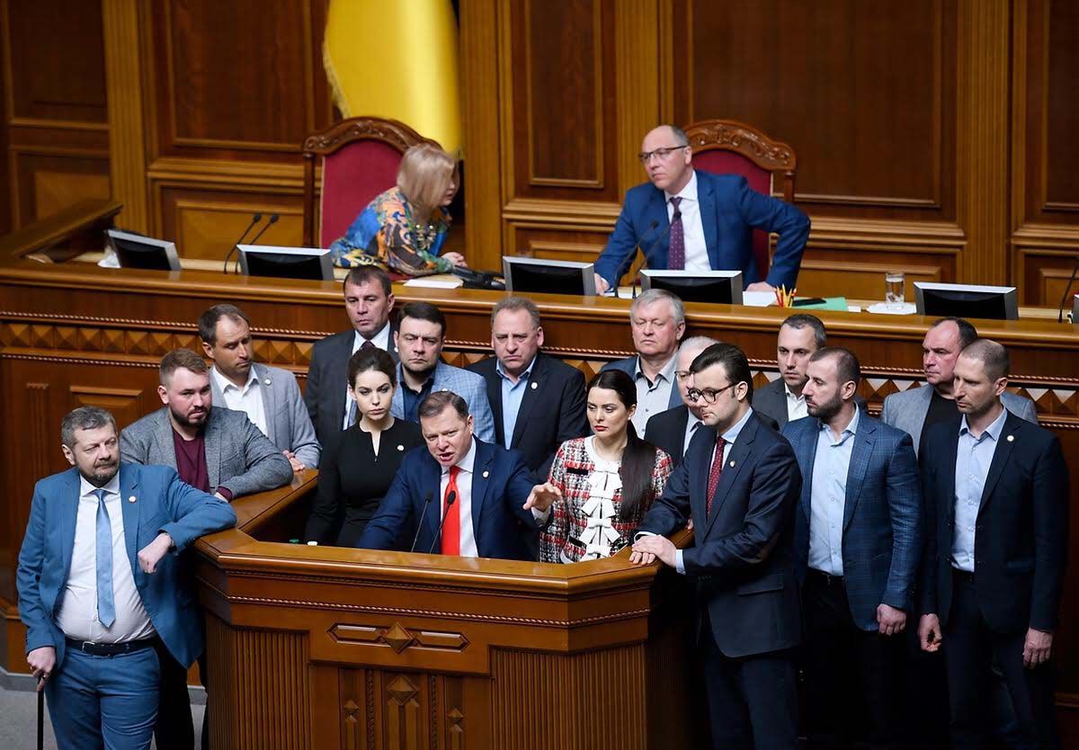 Фракція Олега Ляшка — єдина, яка дала 100 відсотків голосів за закон про мову