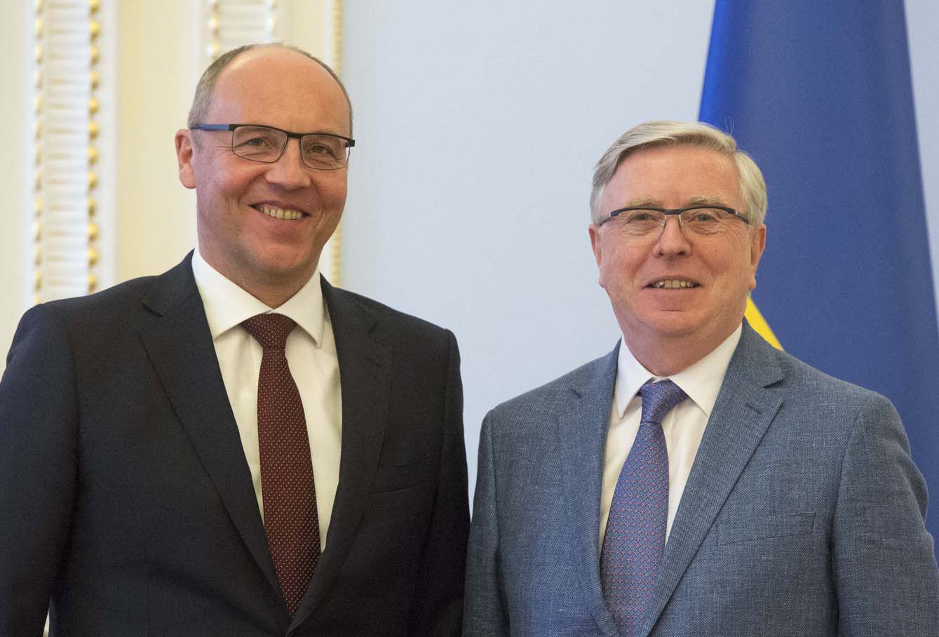 Зустріч Андрія Парубія з Петом Коксом
