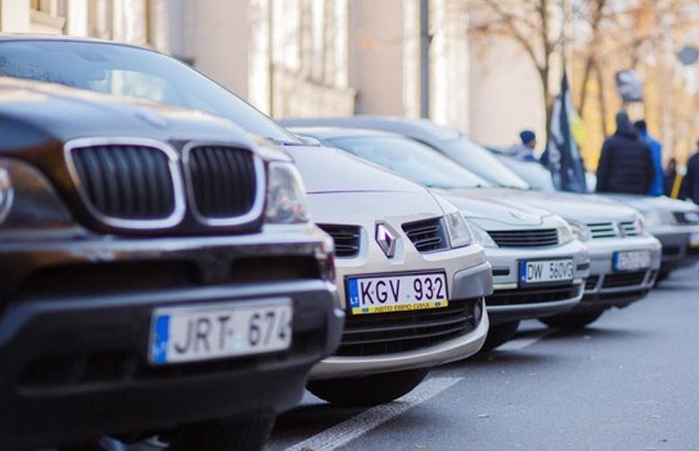 Знову активізувалися «євробляхери»