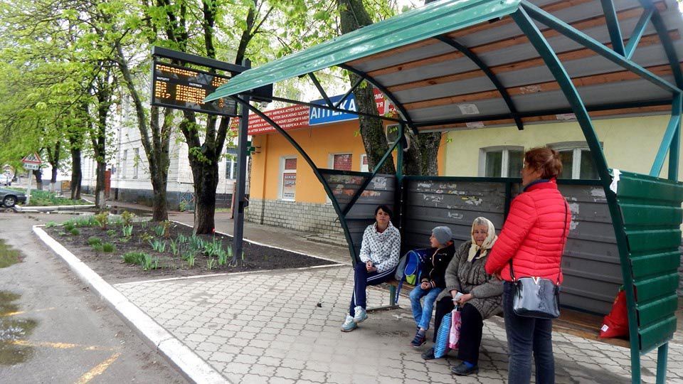 Електронний розклад для автобусів