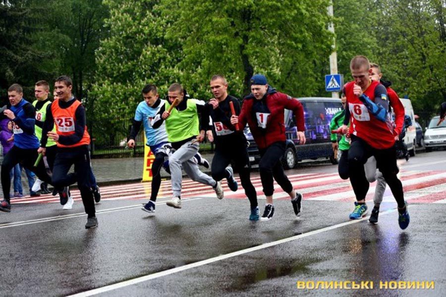 Луцьк: Швидкі секунди під дощем