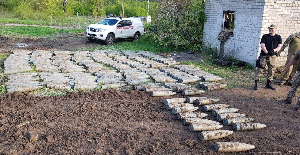 Виявили великокаліберний арсенал