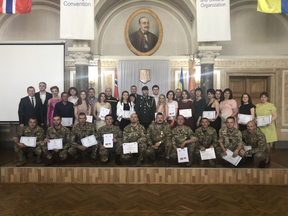 Королівство Норвегія адаптує наших військових та їхні родини до мирного життя