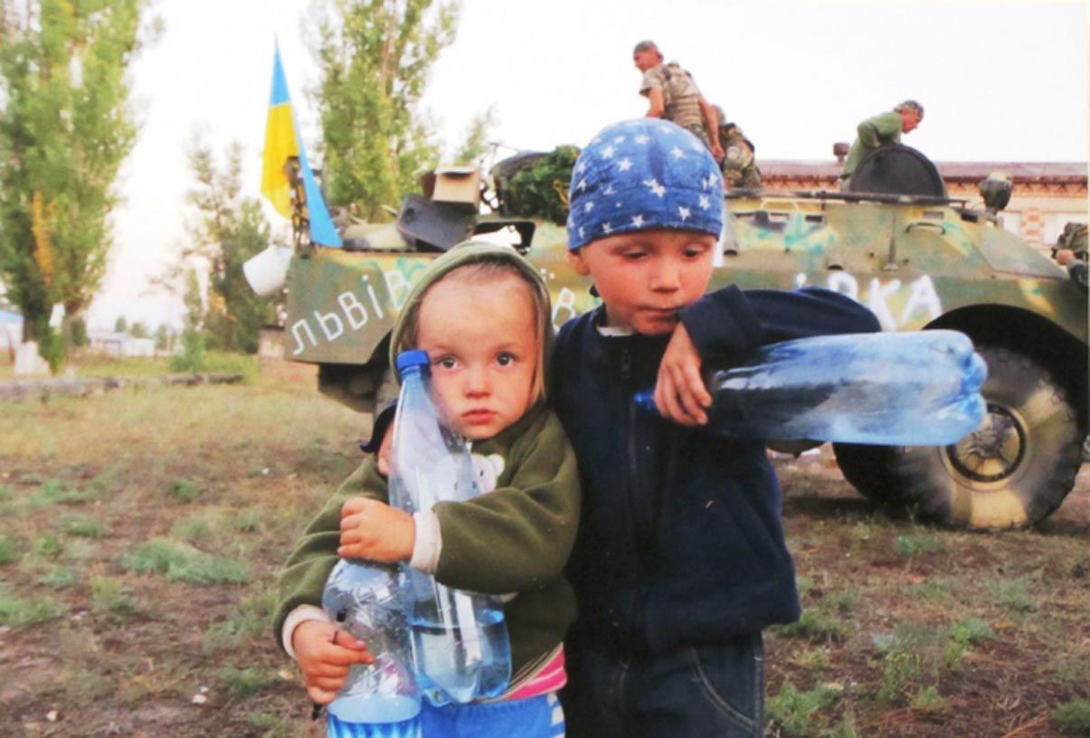 Діти страждають від війни