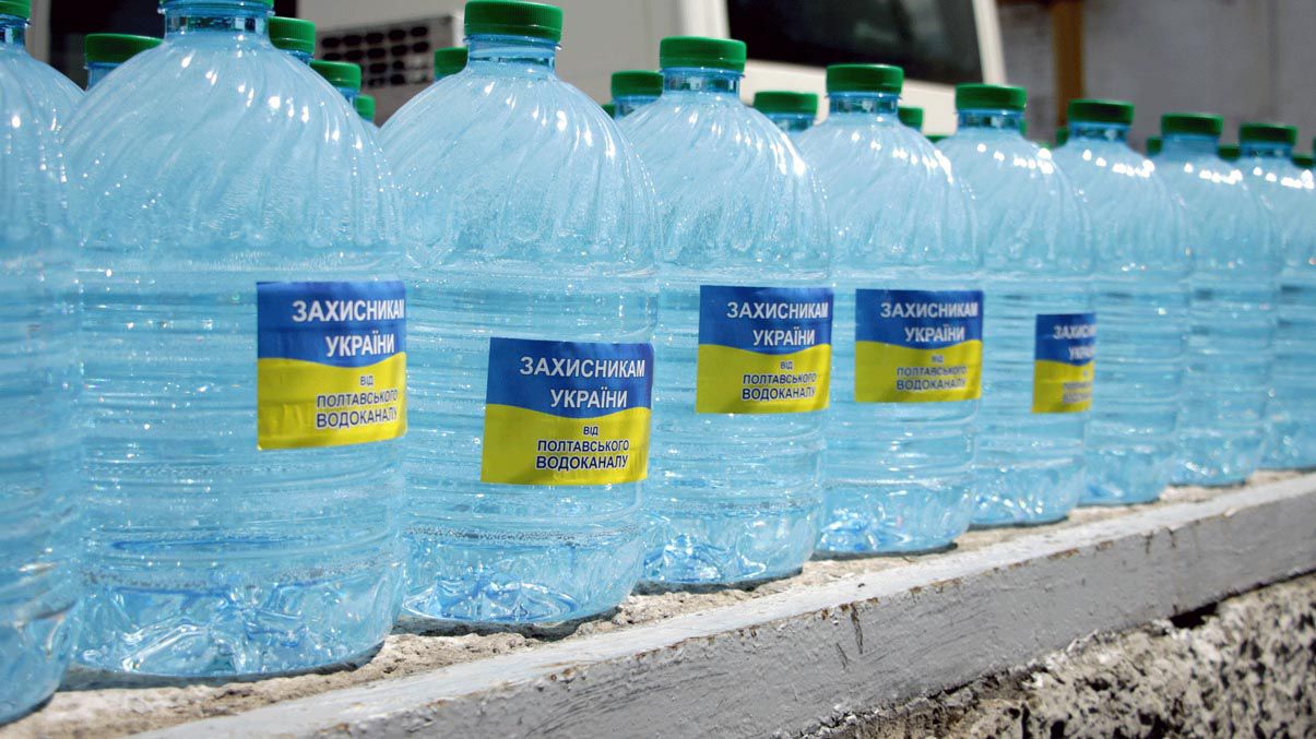 Криницю для спраглих бійців наповнюють у Полтаві