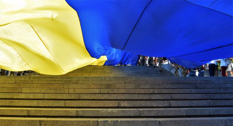 Урочистий марш ветеранів в Одесі