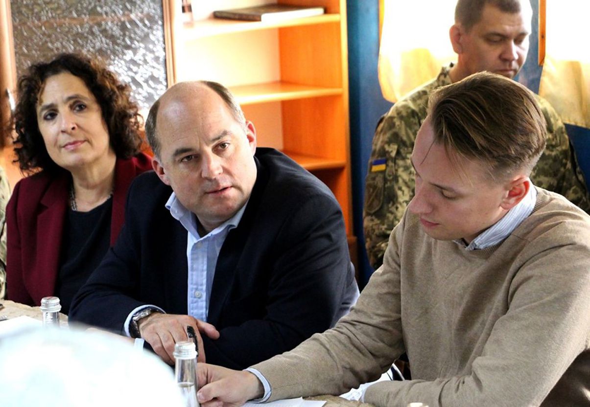 Бен Воллес відвідав район проведення ООС