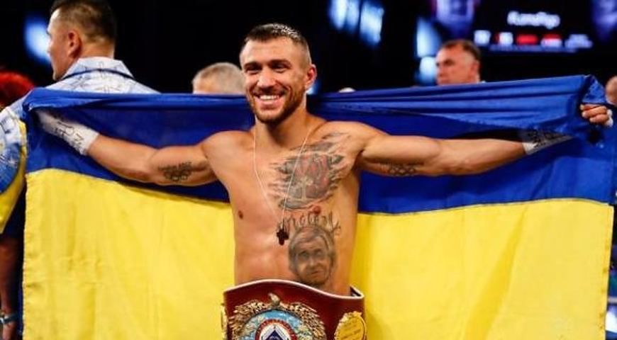 Ломаченко поділився з батьком