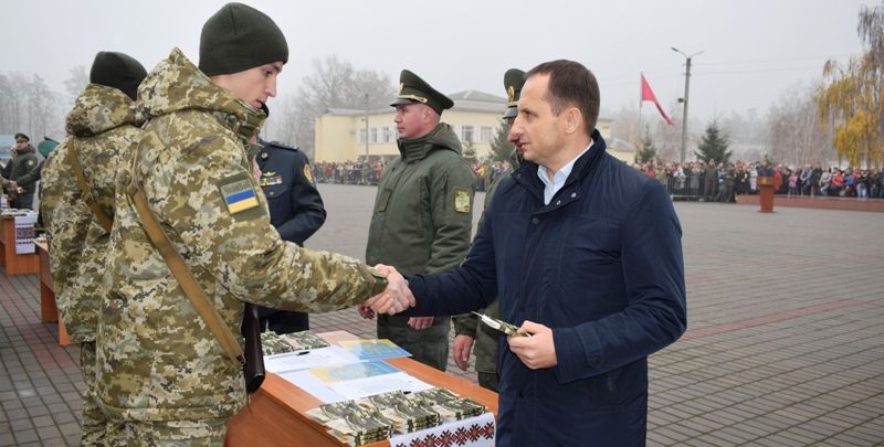 Черкаська область: Поповнення рушає захищати рубежі Батьківщини