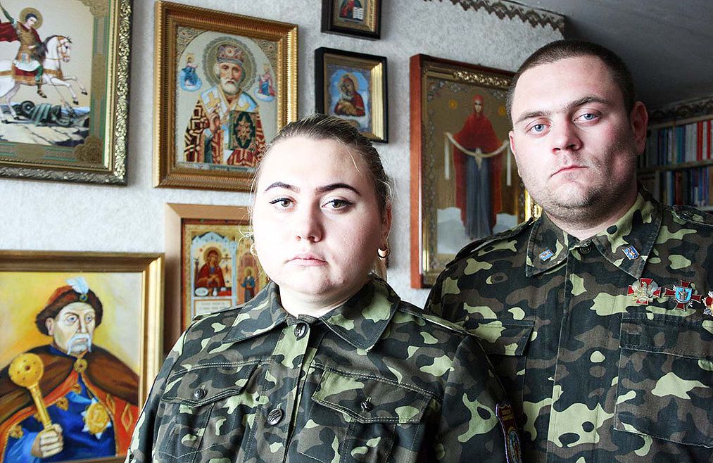 Ярослав і Марина Низові на чатах Вітчизни