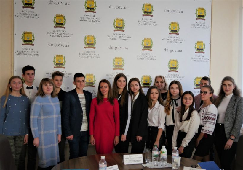 У Краматорську зустрілися з лідерами учнівського самоврядування 