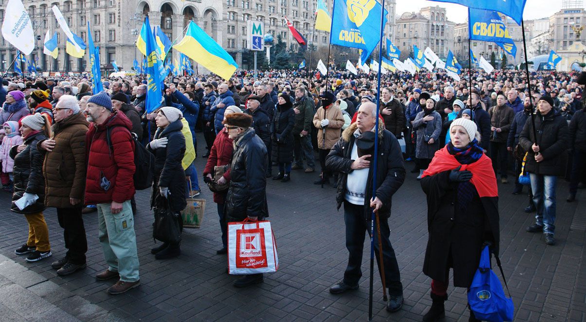 Віче: «Ні капітуляції!»