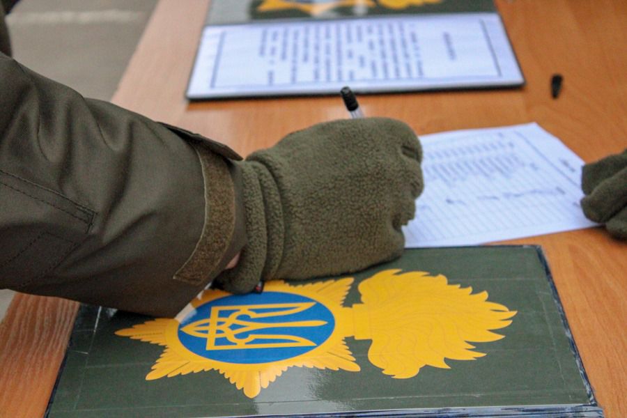 Нацгвардійці склали присягу біля Потьомкінських сходів
