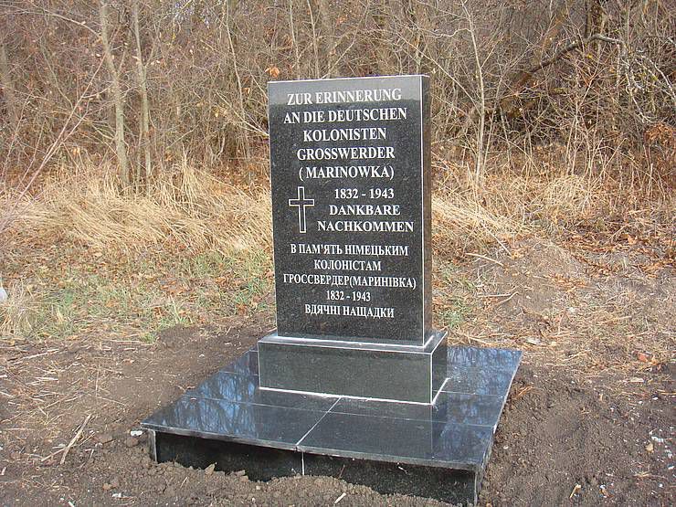 В урочищі Маринівка побував нащадок німецьких колоністів