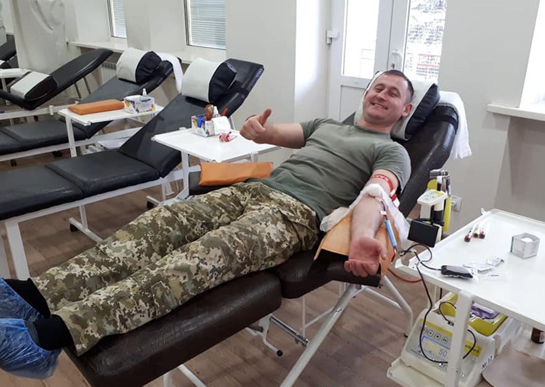 Прикордонники здали кров для потреб хворих діточок