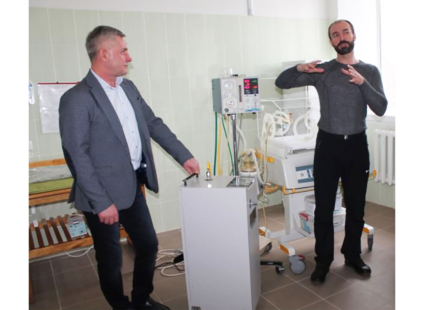 Реанімаційне обладнання немовлятам Романівської лікарні