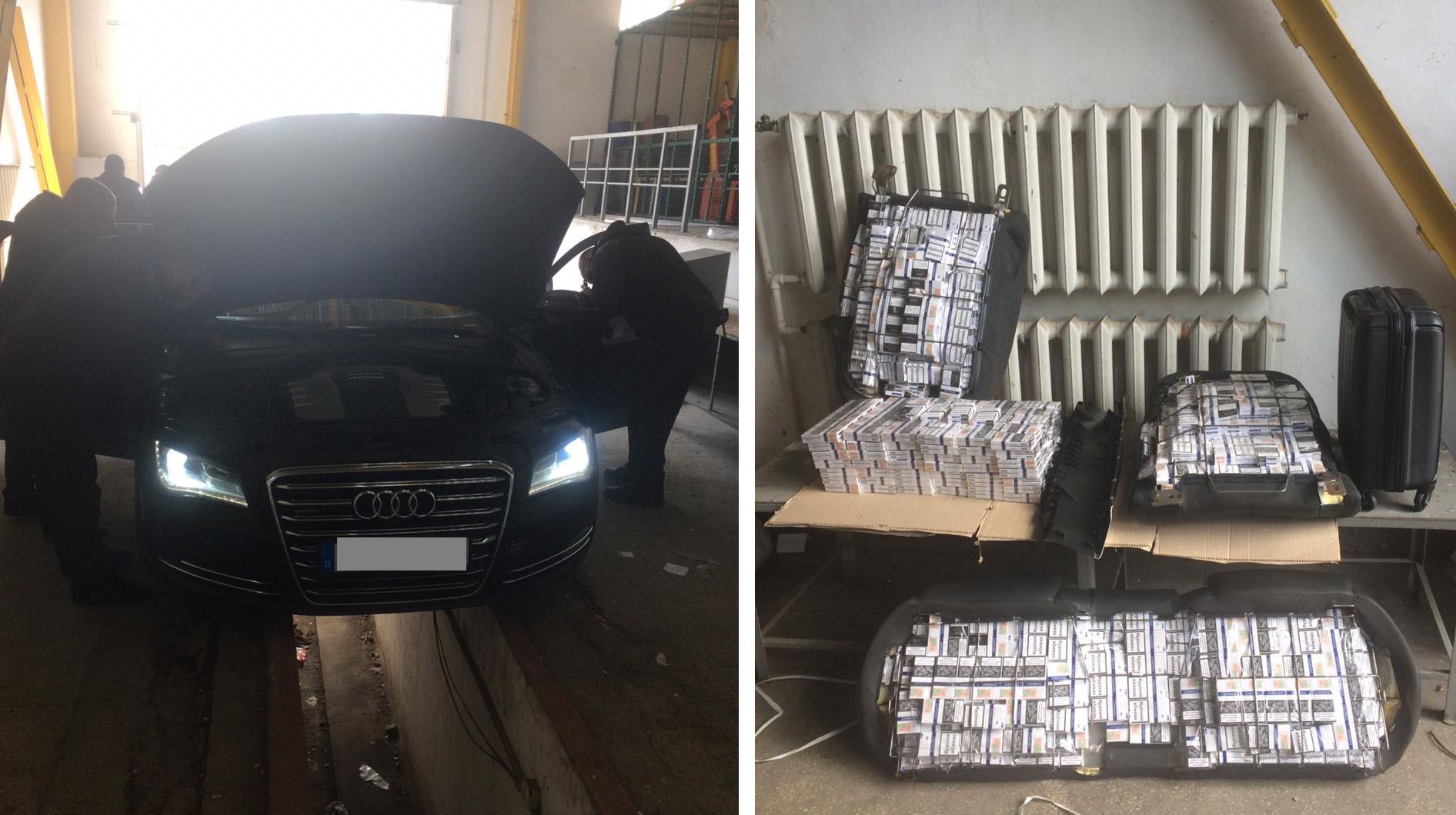 На Закарпатті знайшли контрабанду в авто дипломата