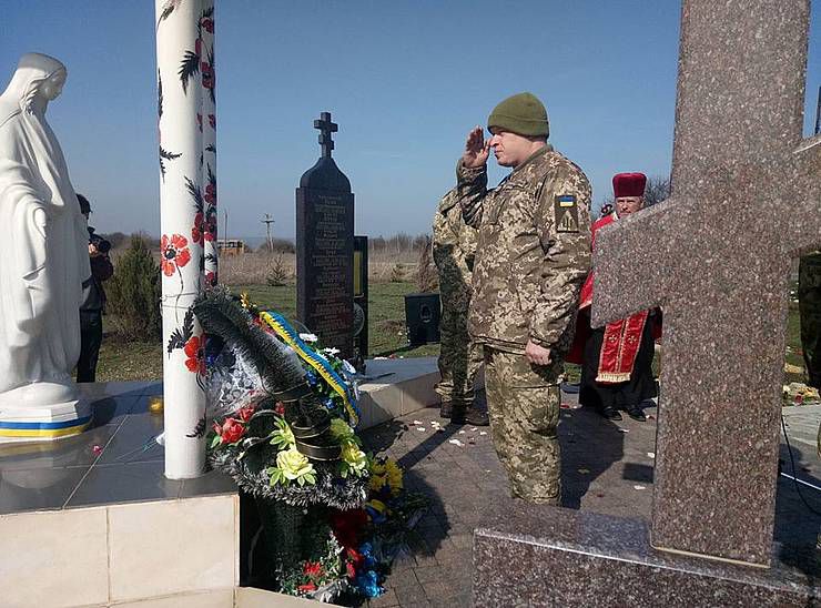 Пам’ятний захід на горі Карачун