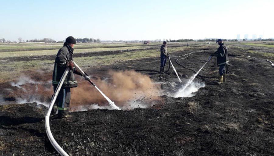 Уже тиждень на Волині горить торфовище
