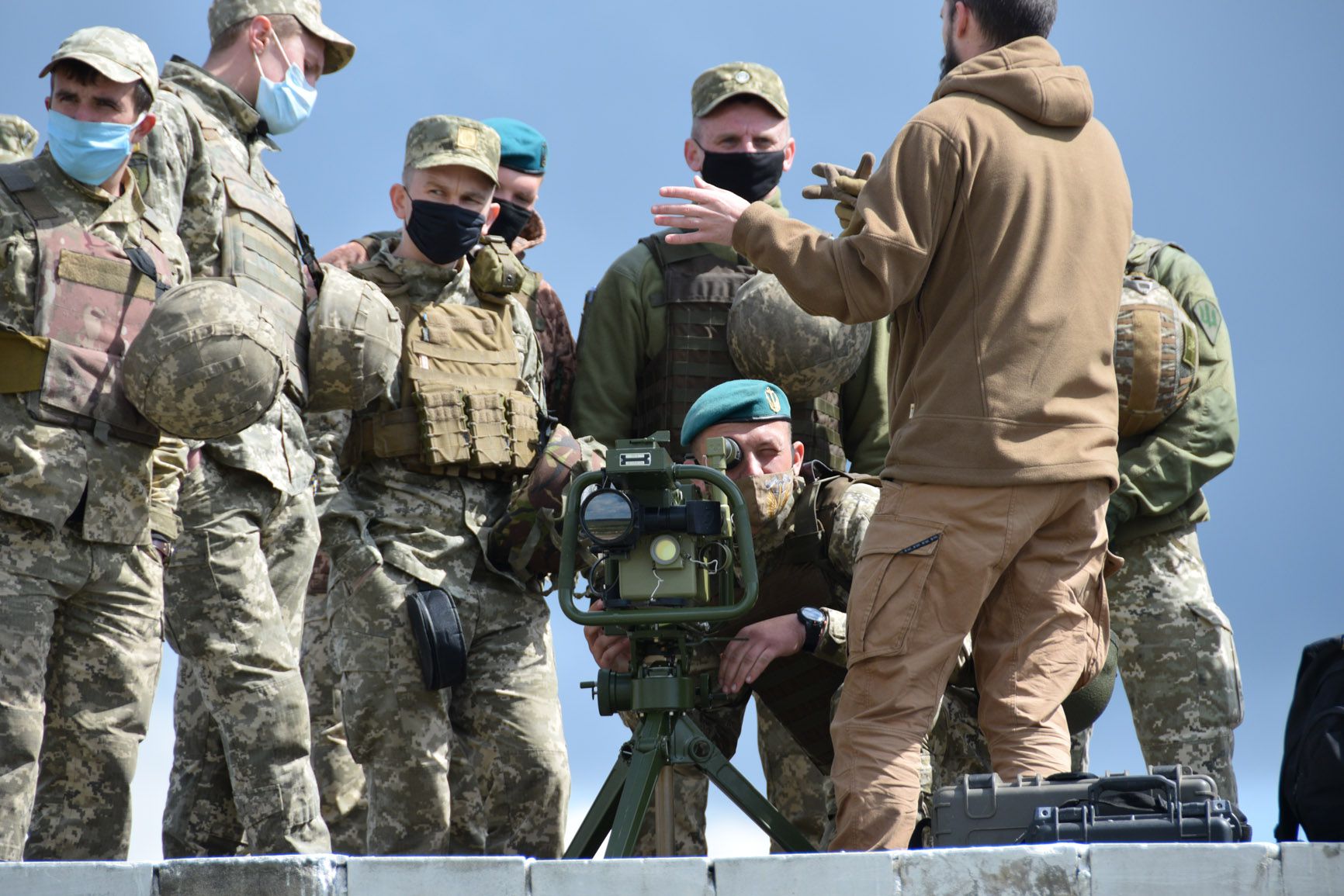 Протестували легкий переносний ракетний комплекс «Корсар» із тепловізором