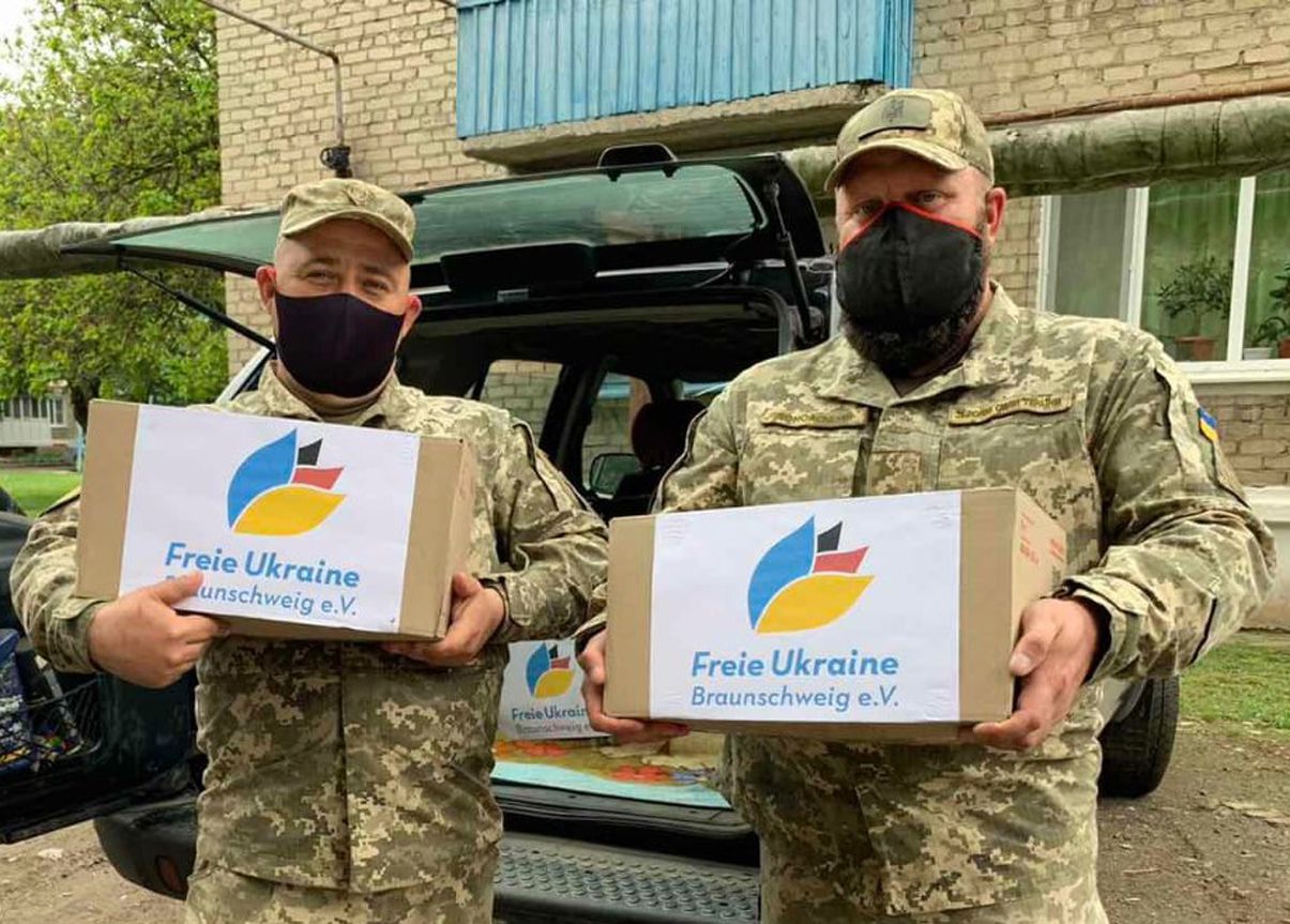 Міжнародна допомога від німецьких благодійників