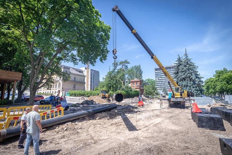 Дніпропетровщина: Вулиця Яворницького стане пішохідною