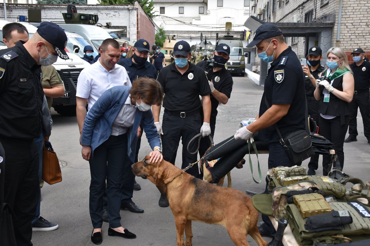 У Донецькій області силовики продемонстрували технології безпеки