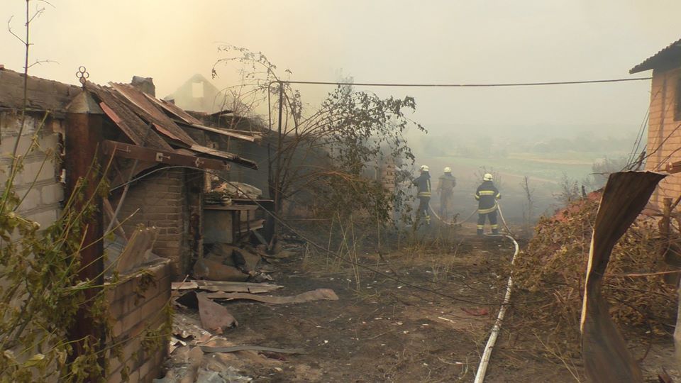 У Новоайдарському районі пожежу вдалося локалізувати