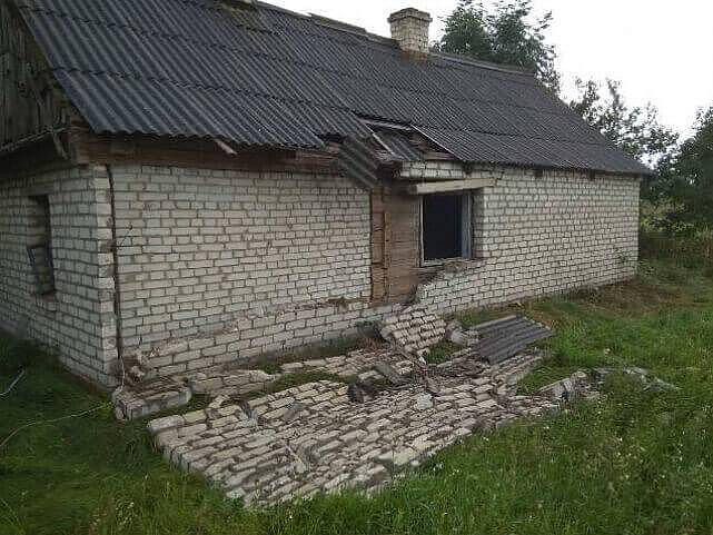 Волинь: Кульова блискавка вибрала найбіднішу хату