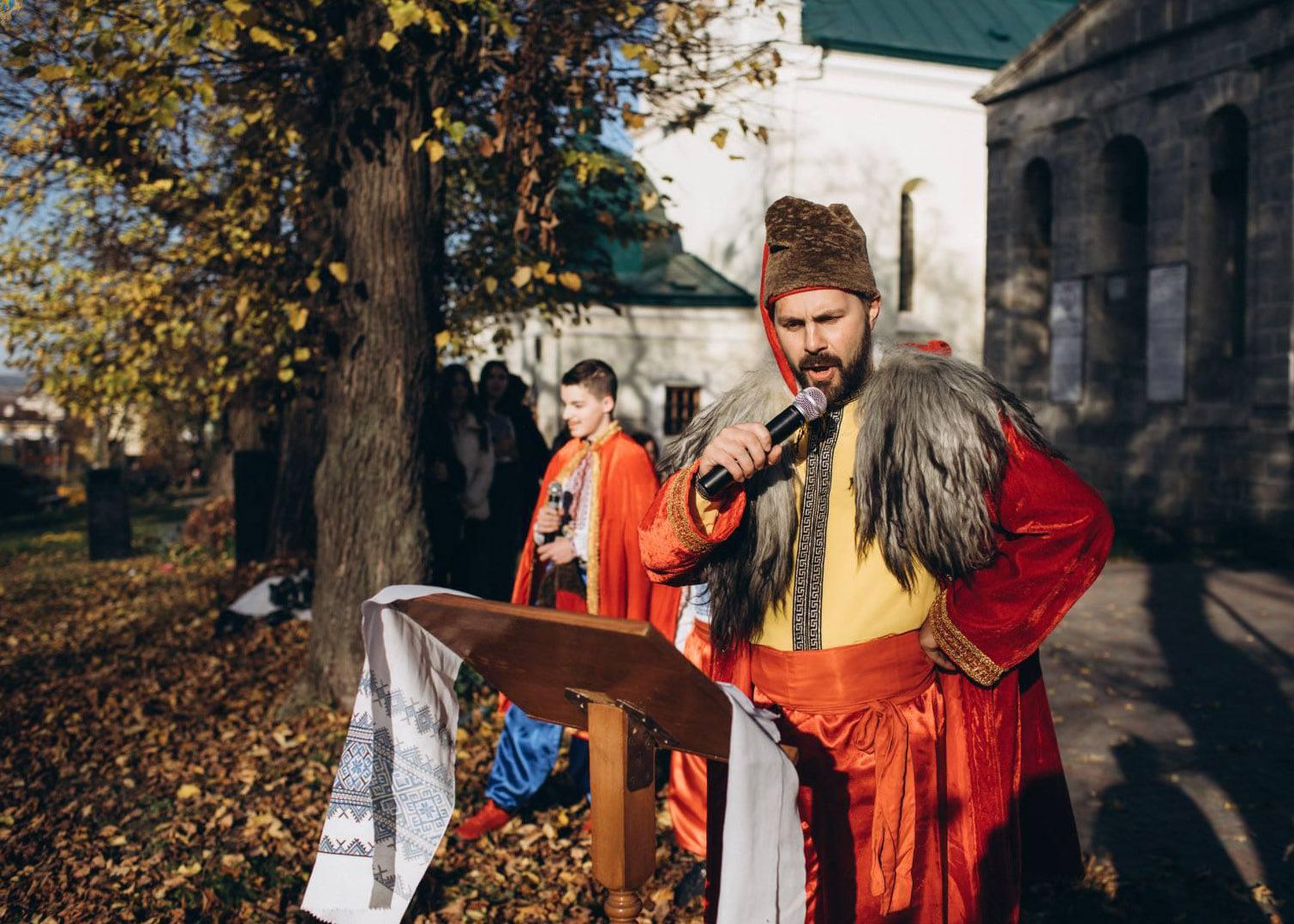 Львівщина: Відтворили історичну подію з Богданом Хмельницьким