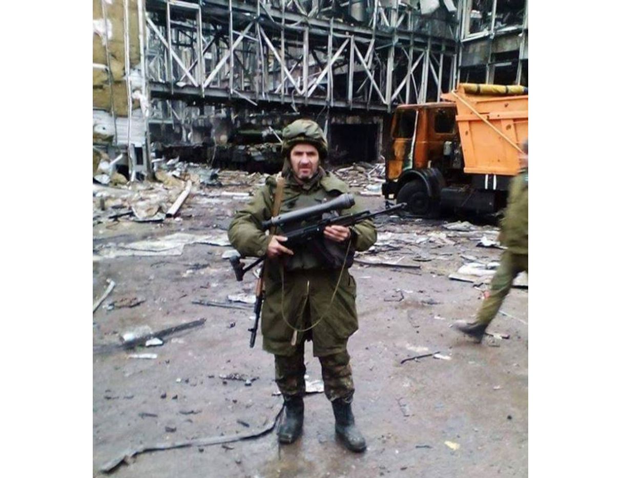 «Малевич» у Донецькому аеропорту