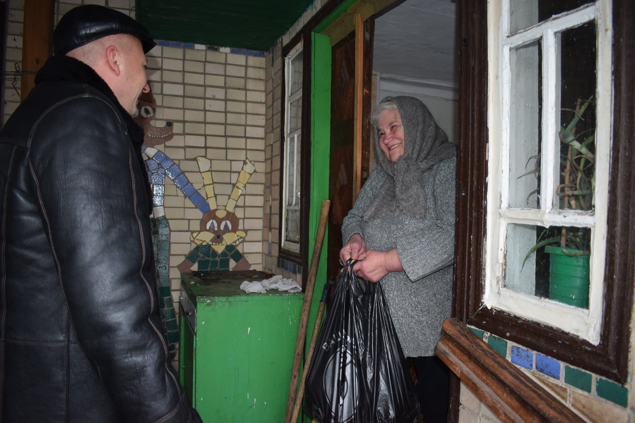 Полтавщина: Привітали ветеранів соціальної сфери