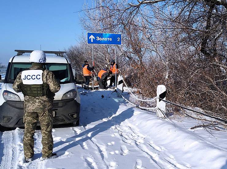 Відновлюють інфраструктуру завдяки припиненню вогню